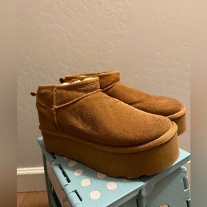 Platform Mini Boots